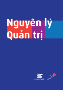 Nguyên lý quản trị